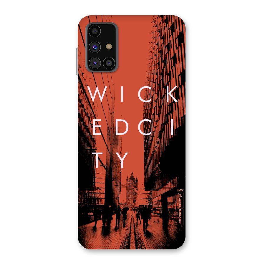 Wicked City Back Case for Galaxy M31s