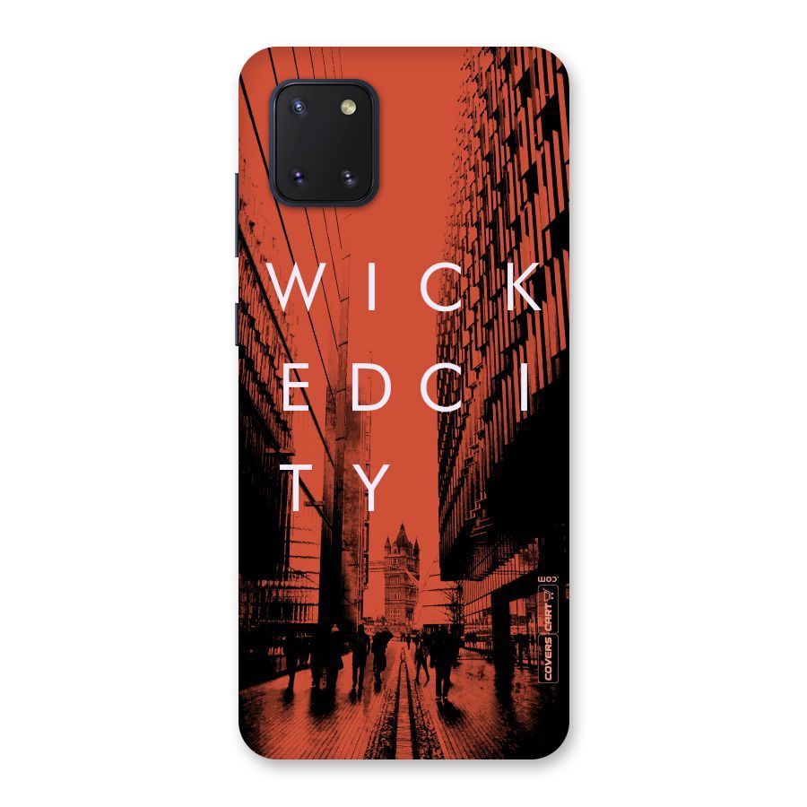 Wicked City Back Case for Galaxy Note 10 Lite
