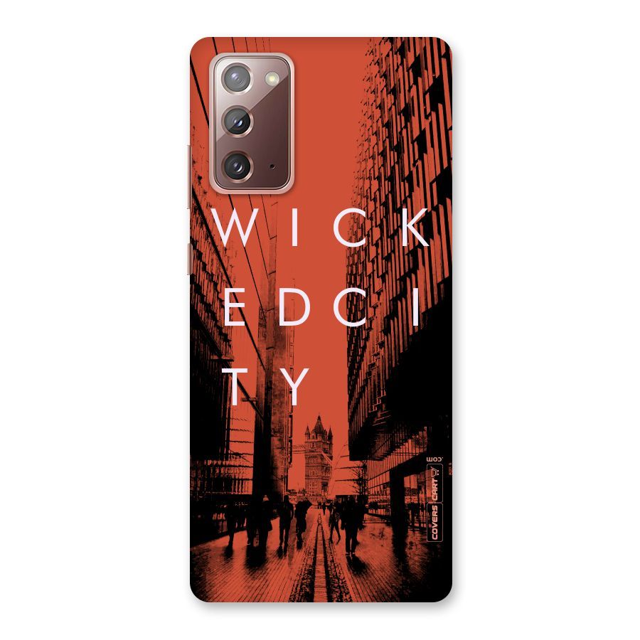 Wicked City Back Case for Galaxy Note 20