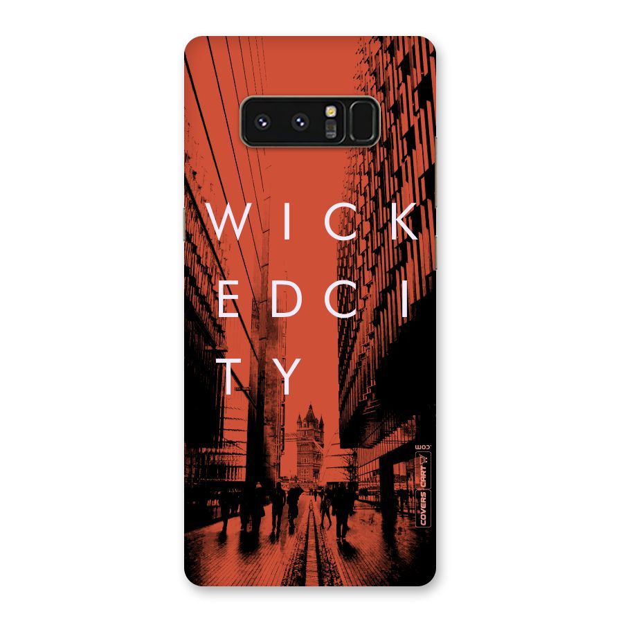 Wicked City Back Case for Galaxy Note 8