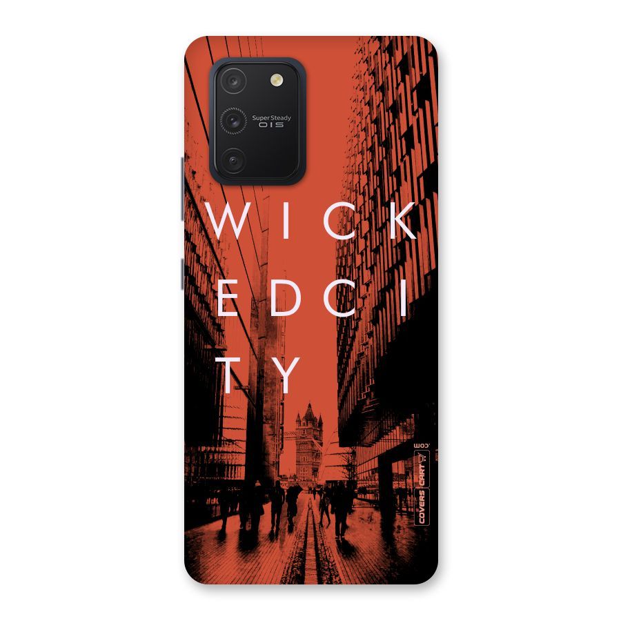 Wicked City Back Case for Galaxy S10 Lite