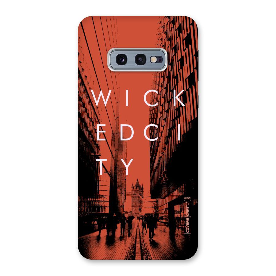 Wicked City Back Case for Galaxy S10e