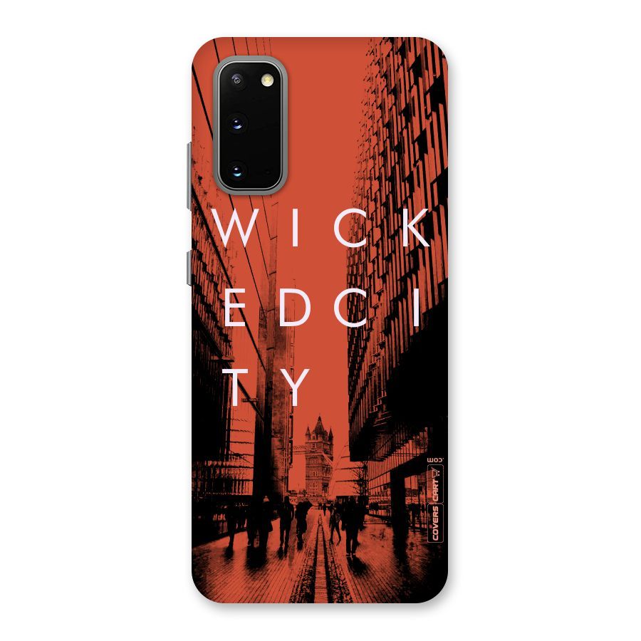 Wicked City Back Case for Galaxy S20