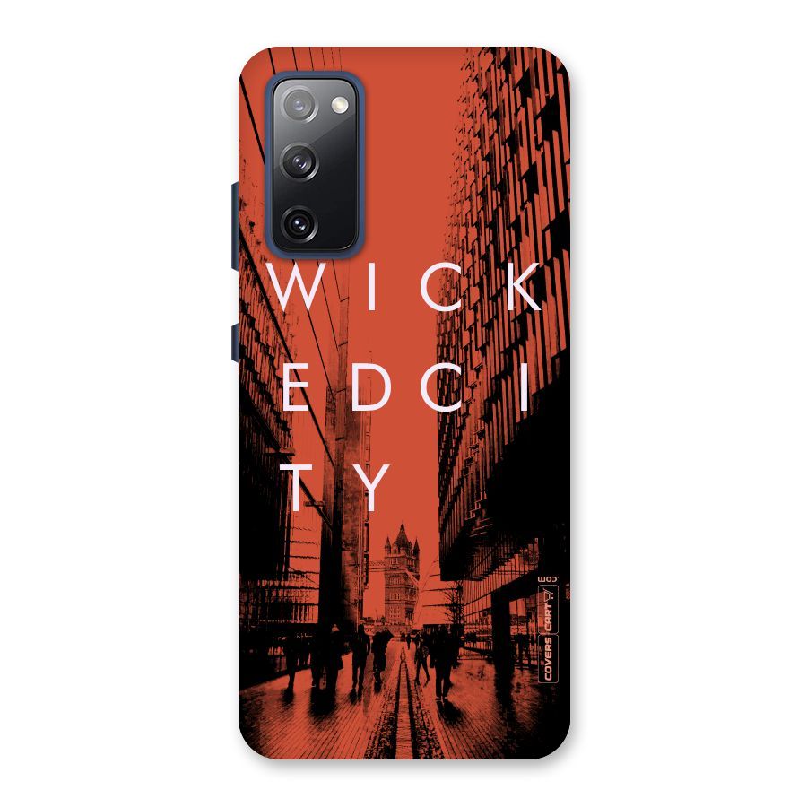 Wicked City Back Case for Galaxy S20 FE