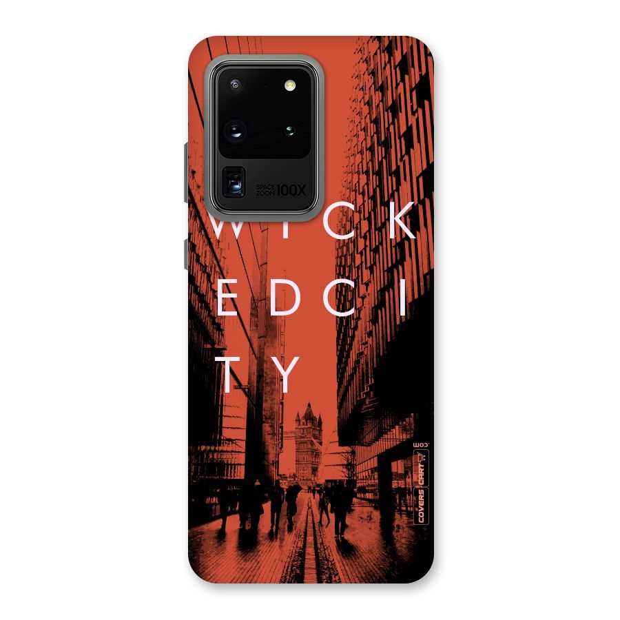 Wicked City Back Case for Galaxy S20 Ultra