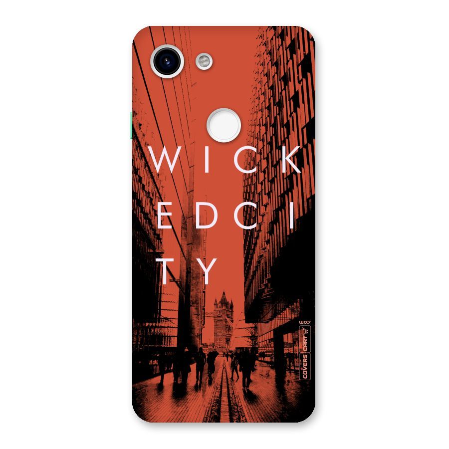 Wicked City Back Case for Google Pixel 3
