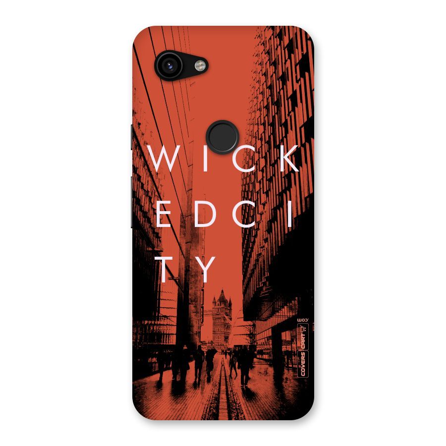 Wicked City Back Case for Google Pixel 3a