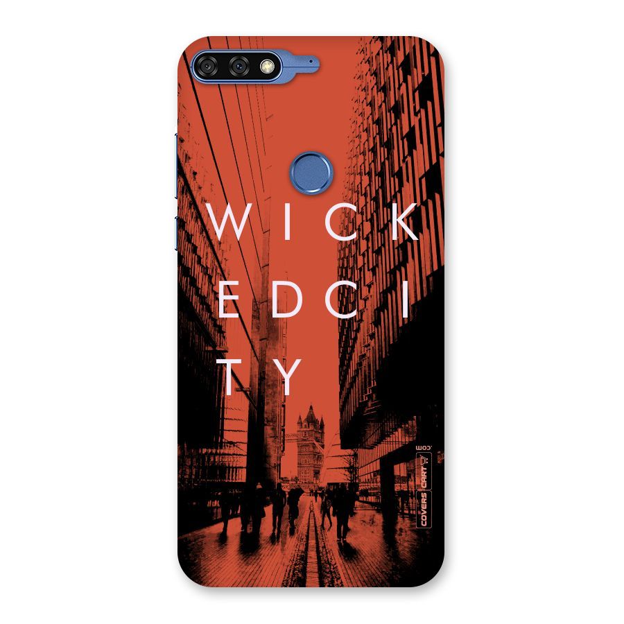 Wicked City Back Case for Honor 7C