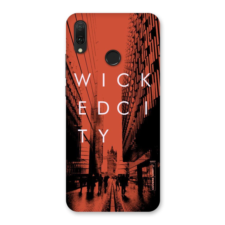 Wicked City Back Case for Huawei Y9 (2019)