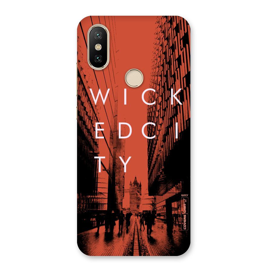Wicked City Back Case for Mi A2