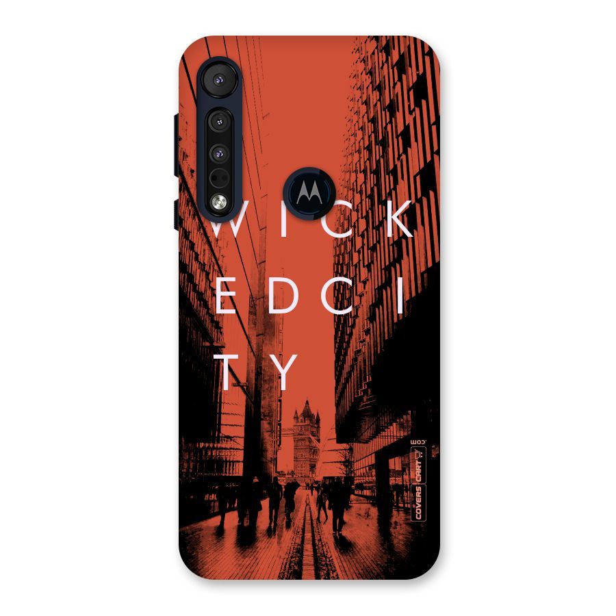 Wicked City Back Case for Motorola One Macro