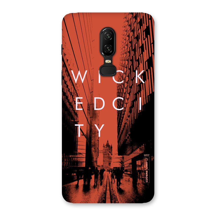 Wicked City Back Case for OnePlus 6