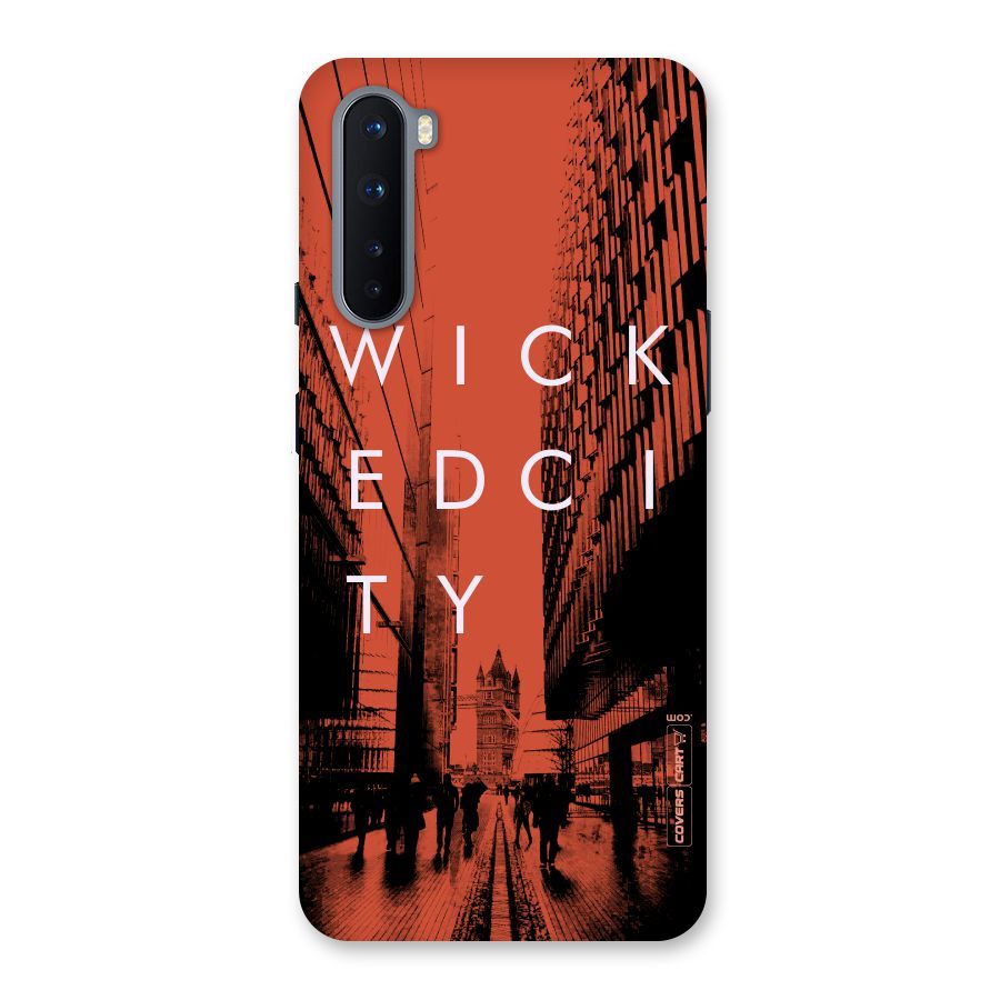 Wicked City Back Case for OnePlus Nord