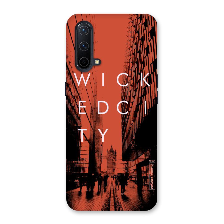 Wicked City Back Case for OnePlus Nord CE 5G