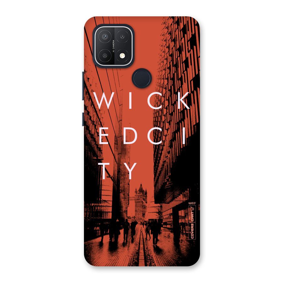 Wicked City Back Case for Oppo A15