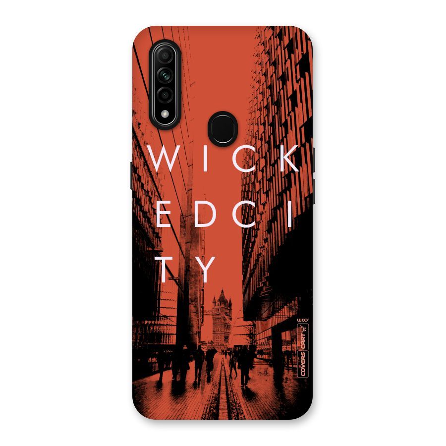 Wicked City Back Case for Oppo A31