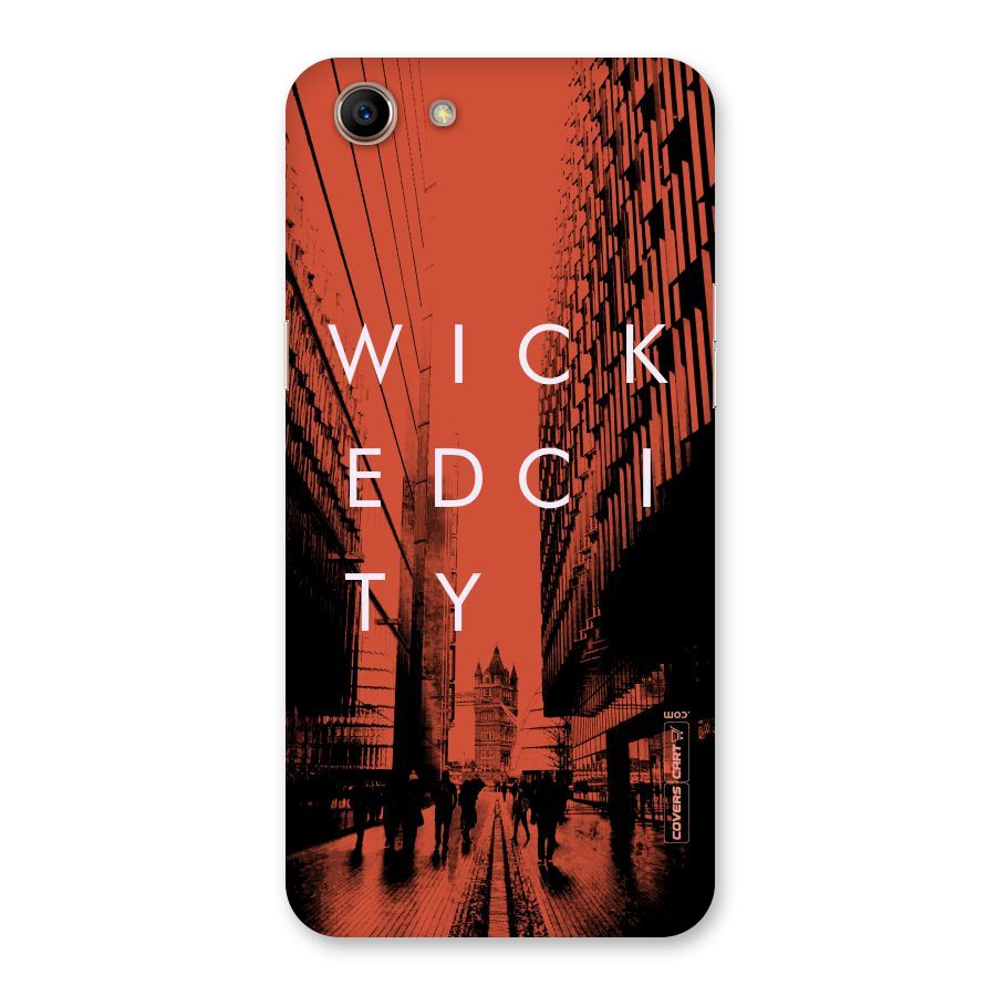 Wicked City Back Case for Oppo A83 (2018)