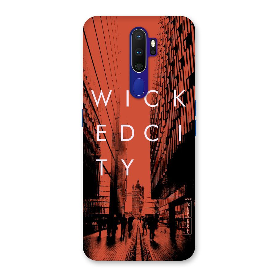 Wicked City Back Case for Oppo A9 (2020)