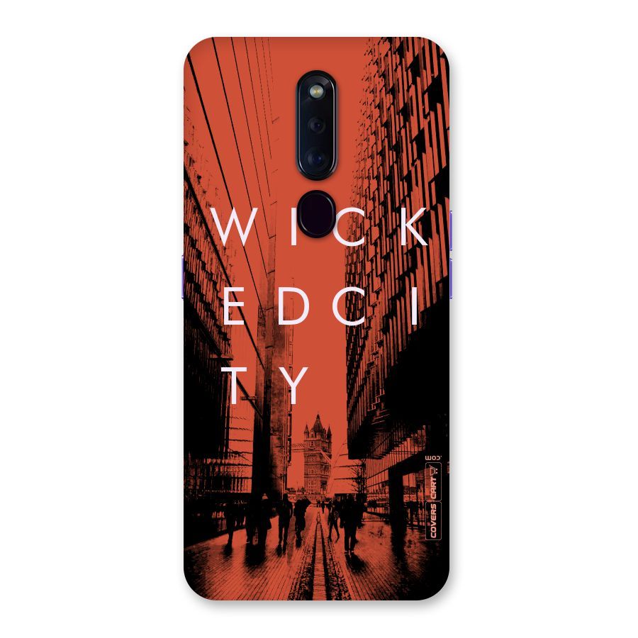 Wicked City Back Case for Oppo F11 Pro