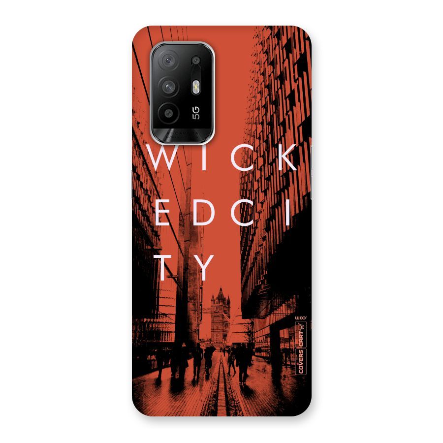 Wicked City Back Case for Oppo F19 Pro Plus 5G