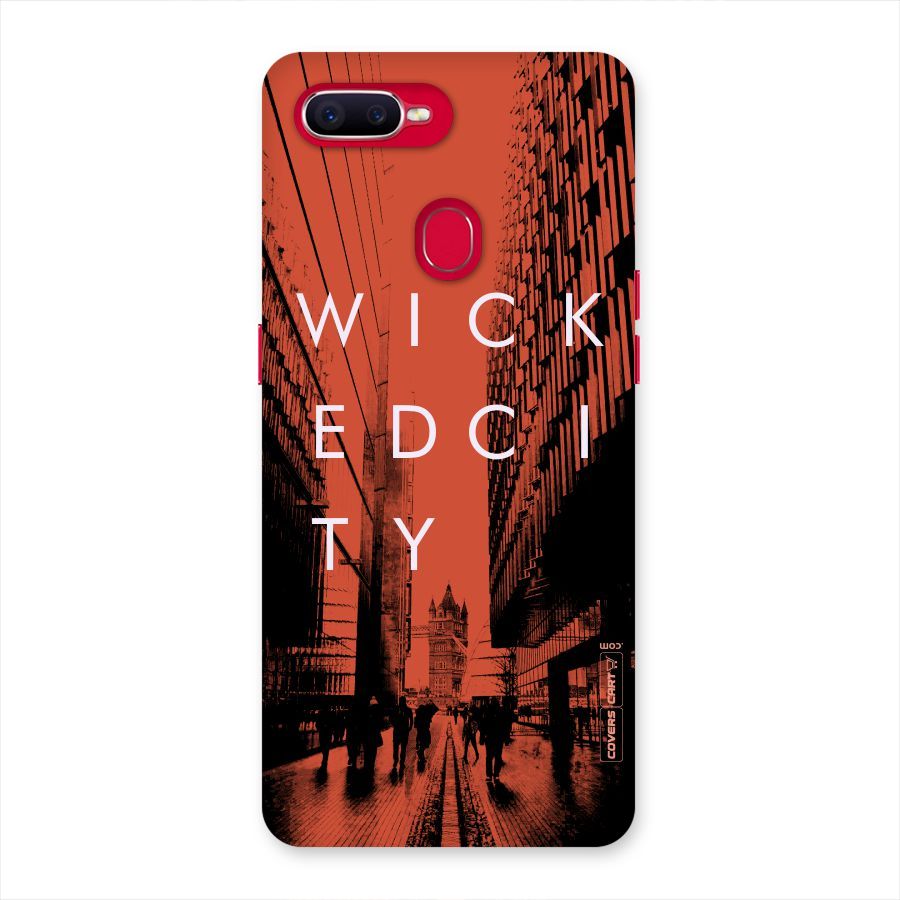 Wicked City Back Case for Oppo F9 Pro