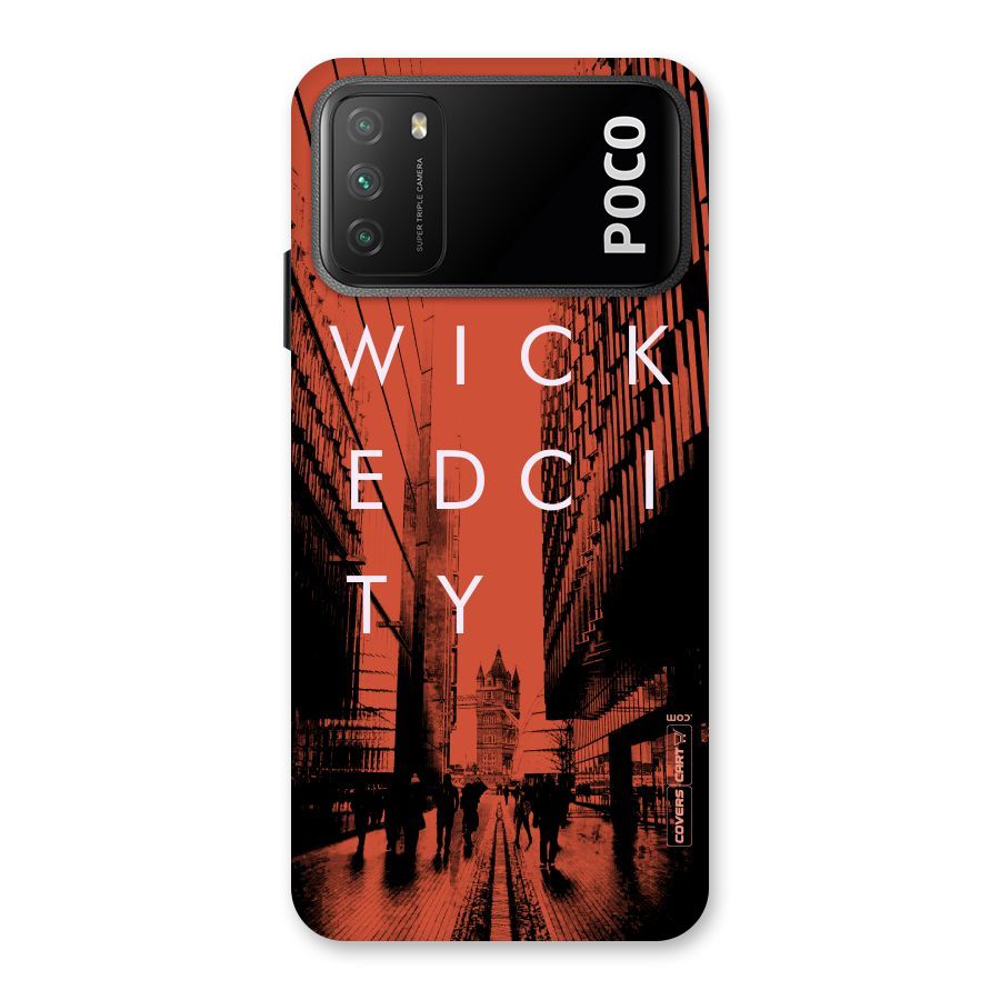 Wicked City Back Case for Poco M3