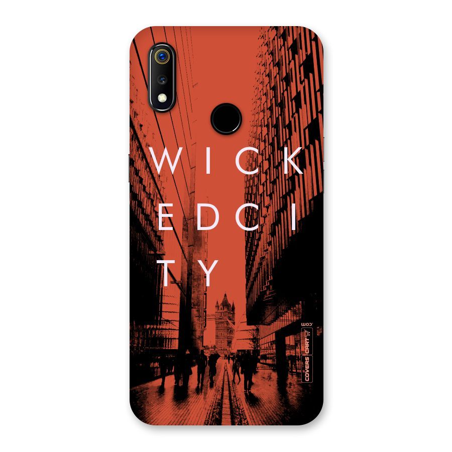 Wicked City Back Case for Realme 3