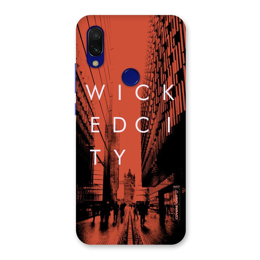 Wicked City Back Case for Redmi 7