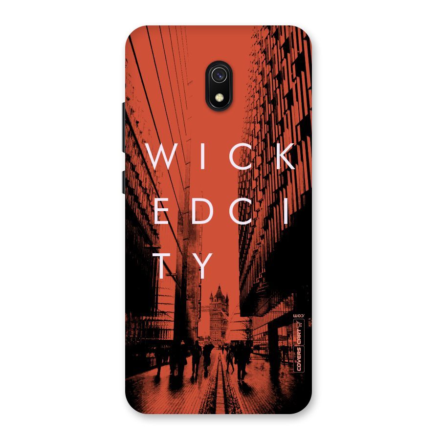 Wicked City Back Case for Redmi 8A