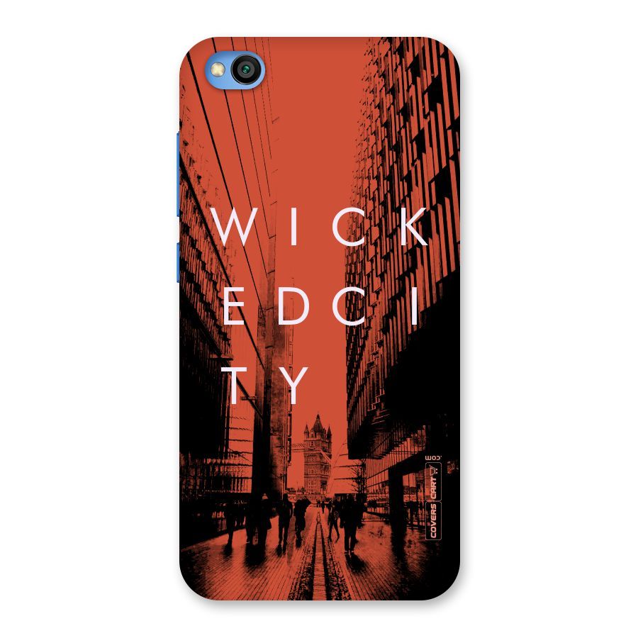 Wicked City Back Case for Redmi Go