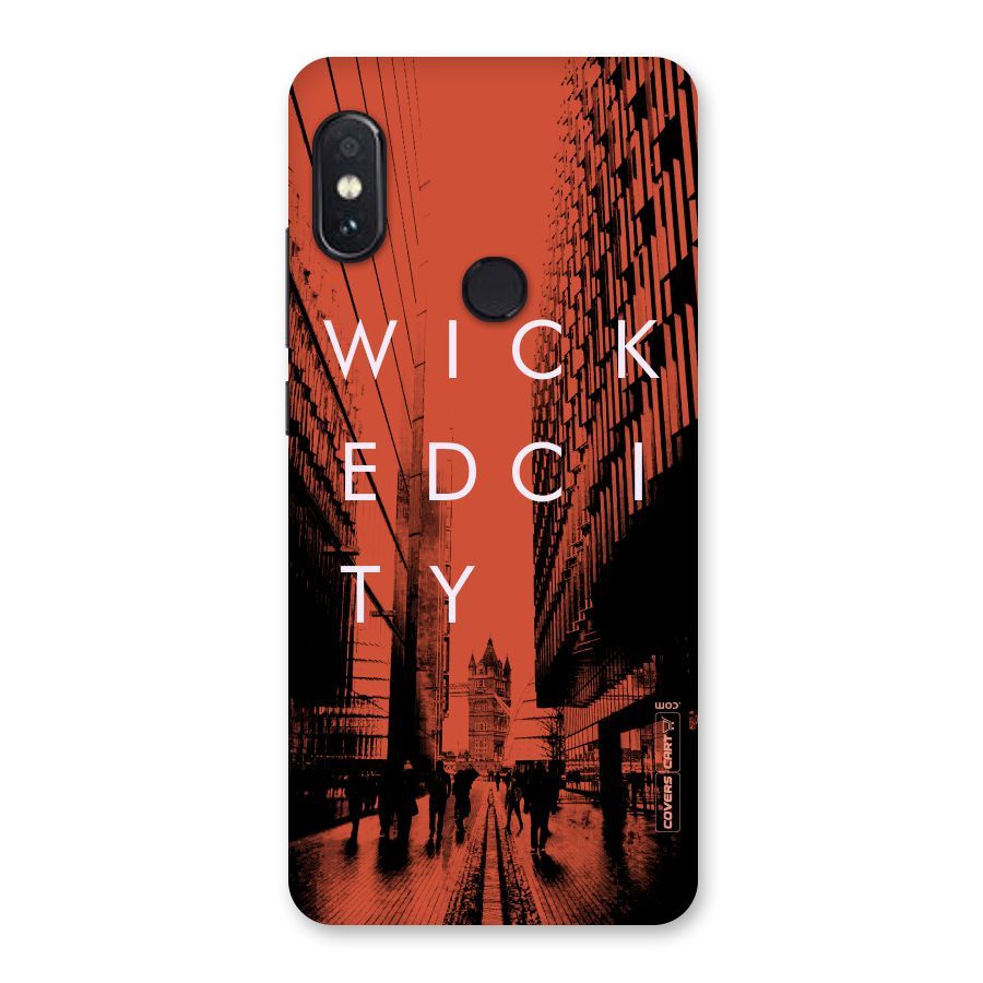 Wicked City Back Case for Redmi Note 5 Pro