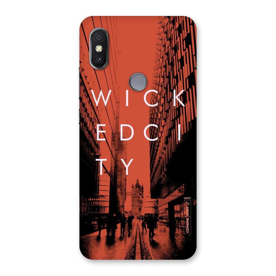Wicked City Back Case for Redmi Y2