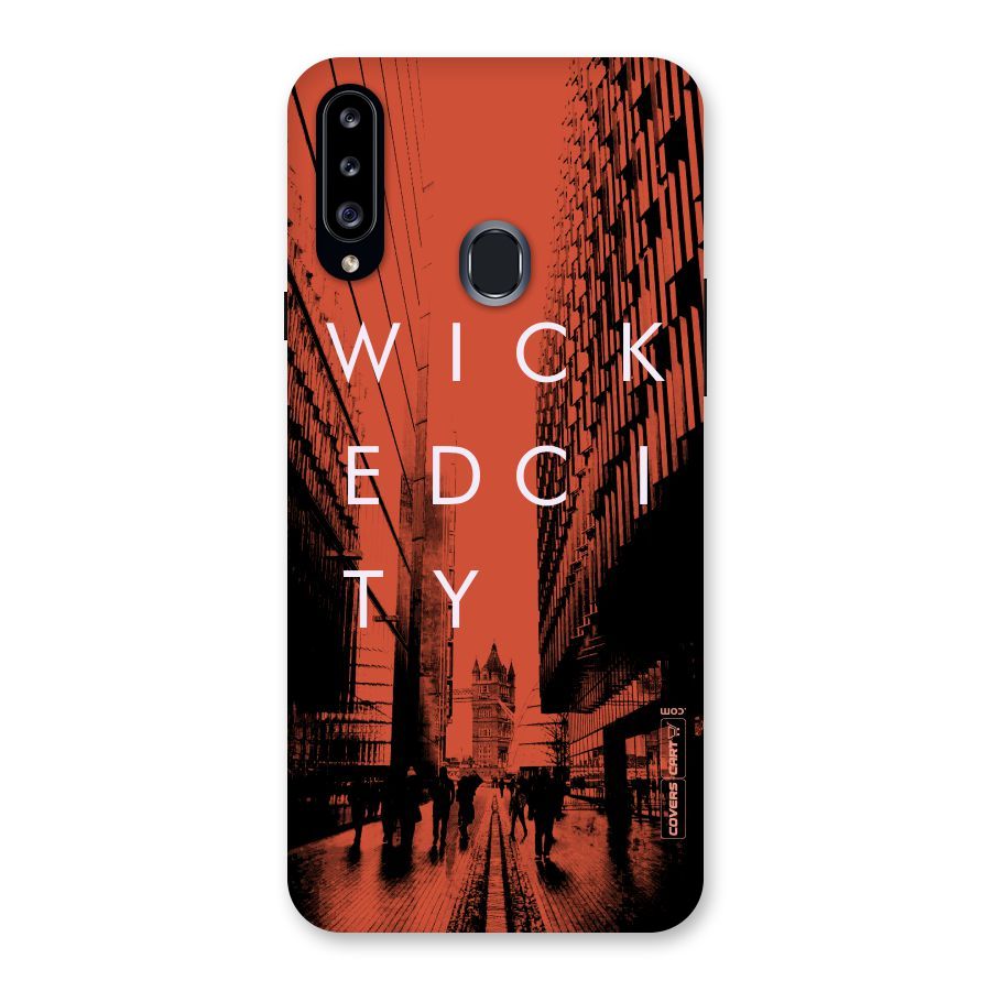 Wicked City Back Case for Samsung Galaxy A20s