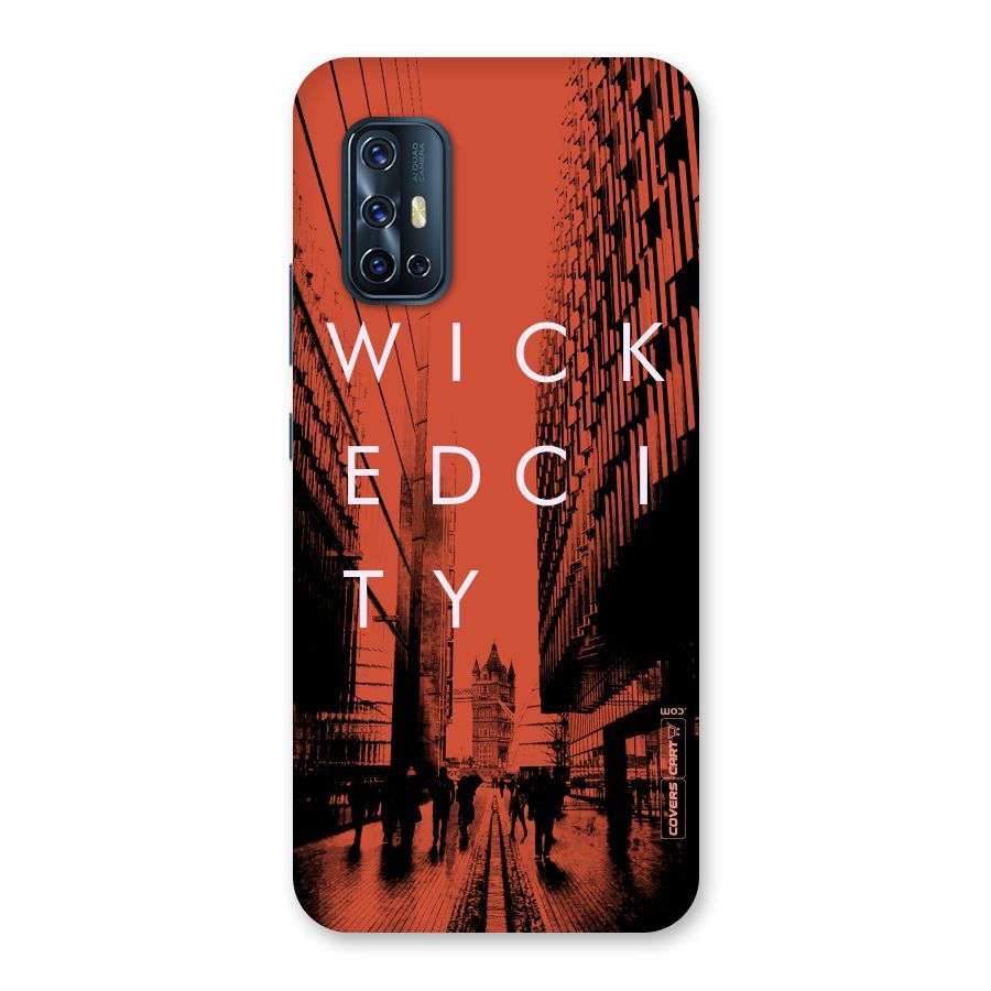 Wicked City Back Case for Vivo V17