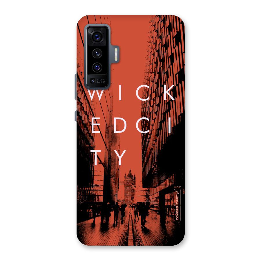 Wicked City Back Case for Vivo X50