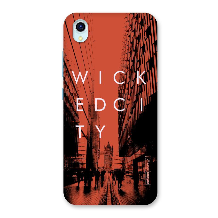 Wicked City Back Case for Vivo Y1s