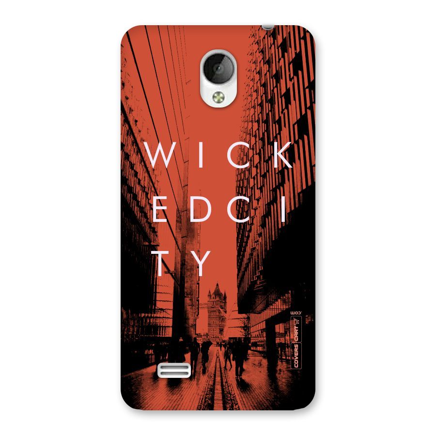 Wicked City Back Case for Vivo Y21