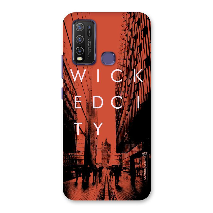 Wicked City Back Case for Vivo Y30