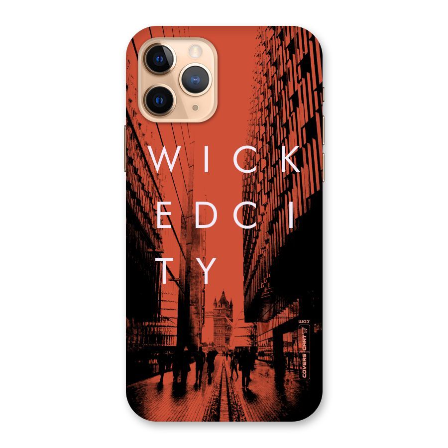 Wicked City Back Case for iPhone 11 Pro