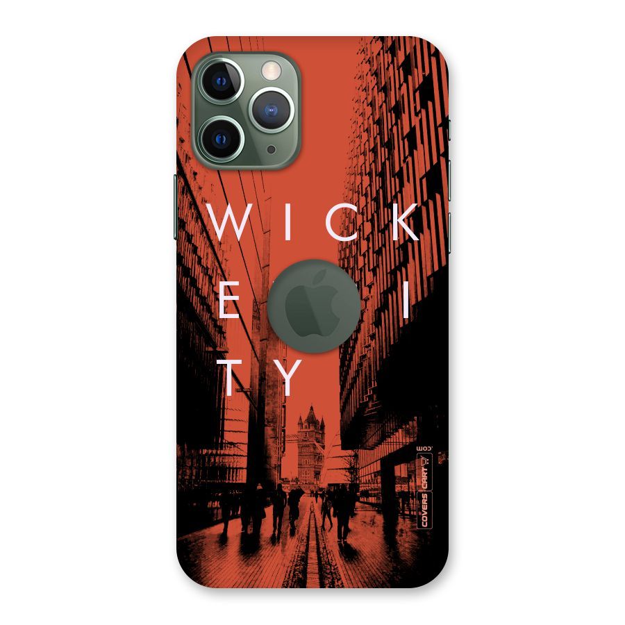 Wicked City Back Case for iPhone 11 Pro Logo  Cut