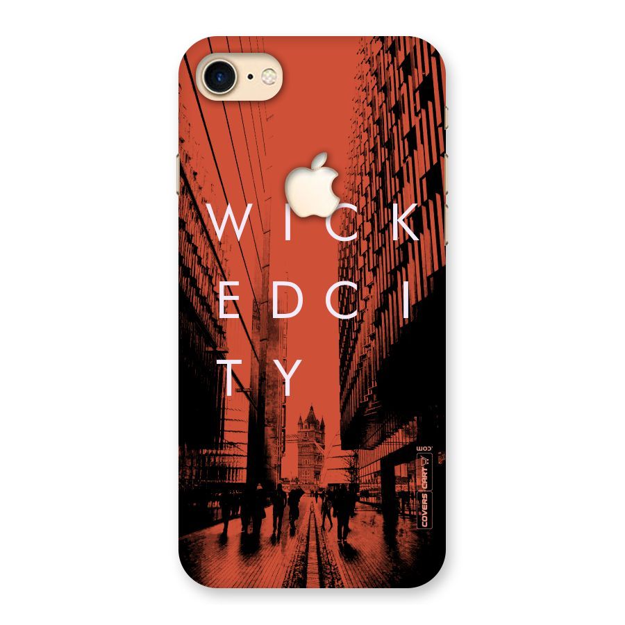Wicked City Back Case for iPhone 7 Apple Cut