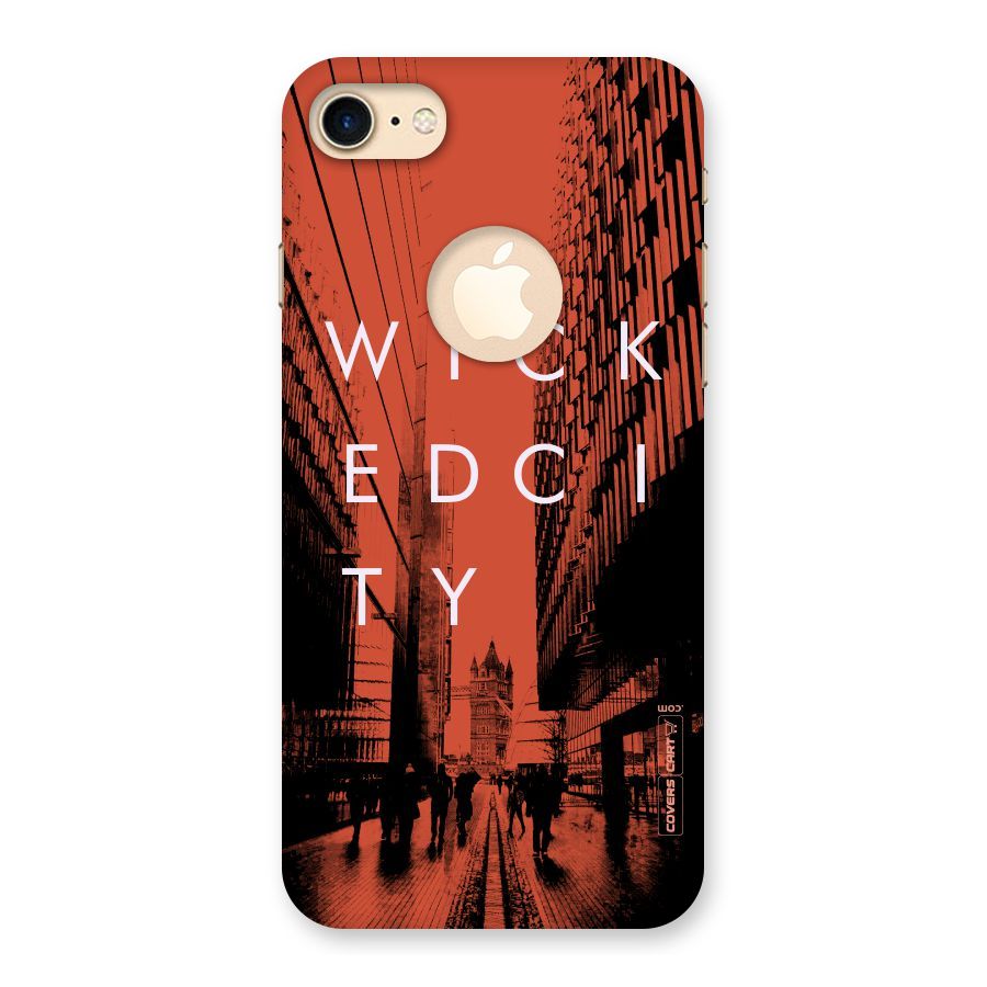 Wicked City Back Case for iPhone 7 Logo Cut