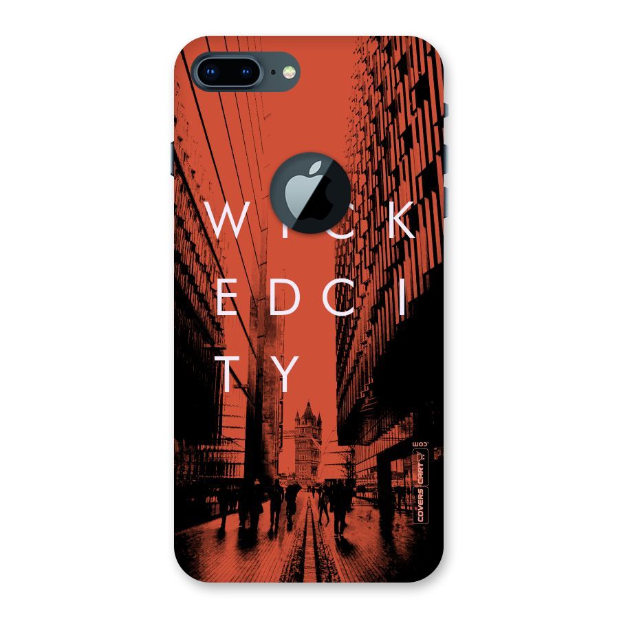 Wicked City Back Case for iPhone 7 Plus Logo Cut
