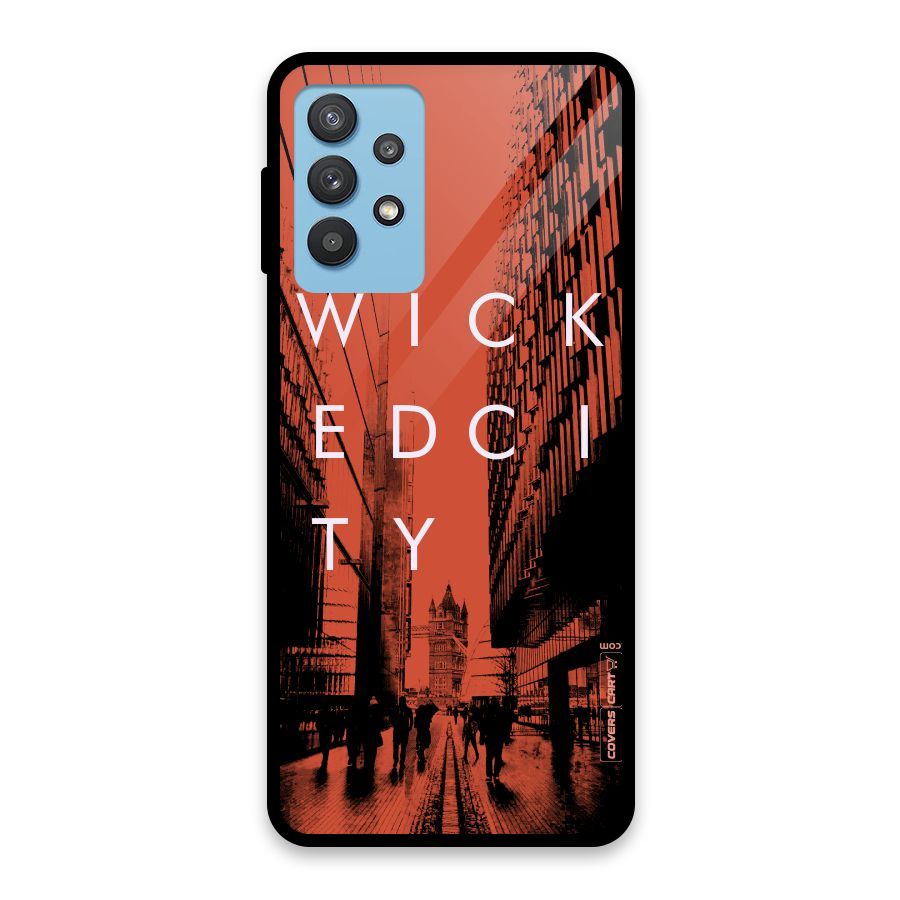 Wicked City Glass Back Case for Galaxy M32 5G