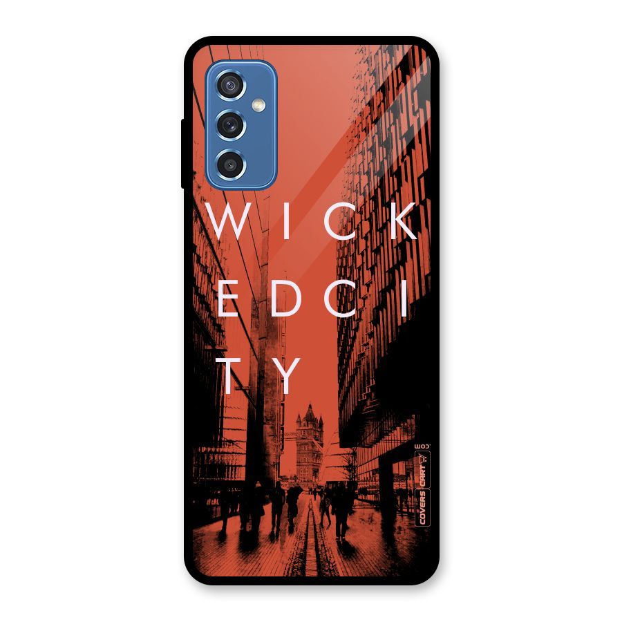 Wicked City Glass Back Case for Galaxy M52 5G