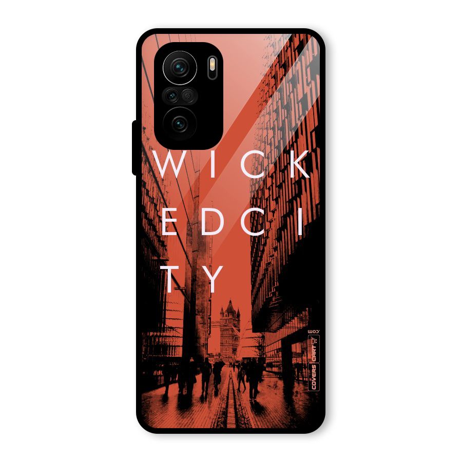 Wicked City Glass Back Case for Mi 11x