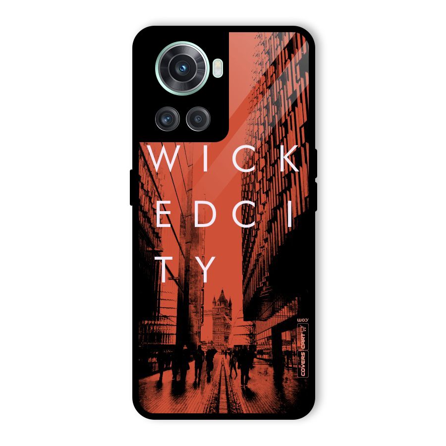 Wicked City Glass Back Case for OnePlus 10R