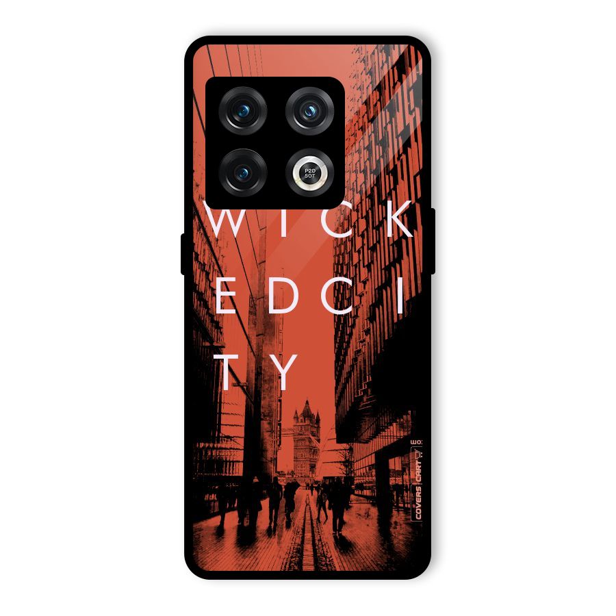 Wicked City Glass Back Case for OnePlus 10 Pro 5G