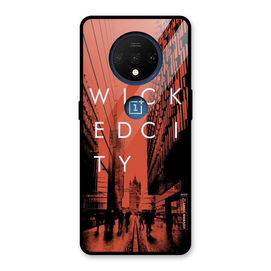 Wicked City Glass Back Case for OnePlus 7T