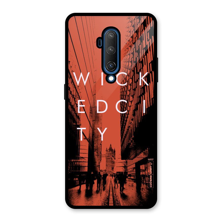 Wicked City Glass Back Case for OnePlus 7T Pro